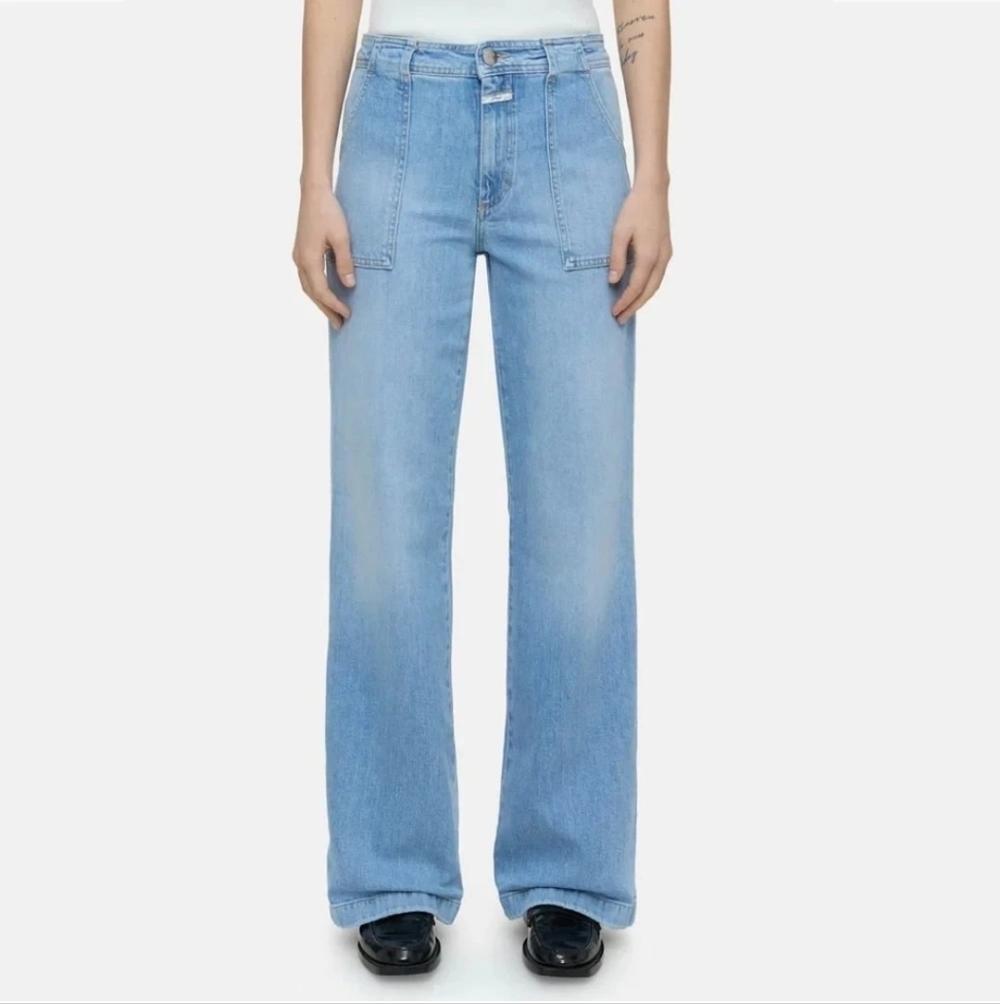 Closed Denim Aria Wide Leg Flare Jeans